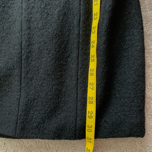 Aqua Snoop Boiled Wool Dress with Cut Out - Picture 8 of 9